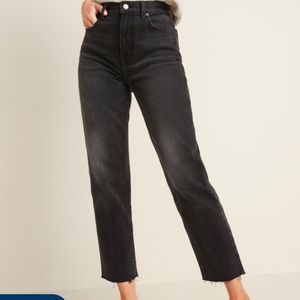 Old Navy High Waisted Black Jeans